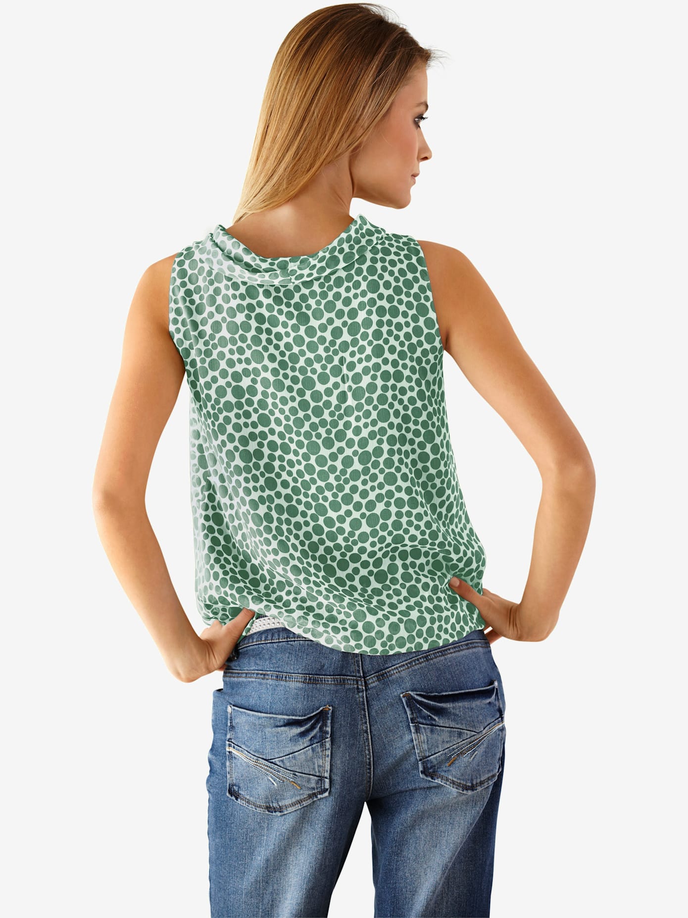 Liquette motif à pois