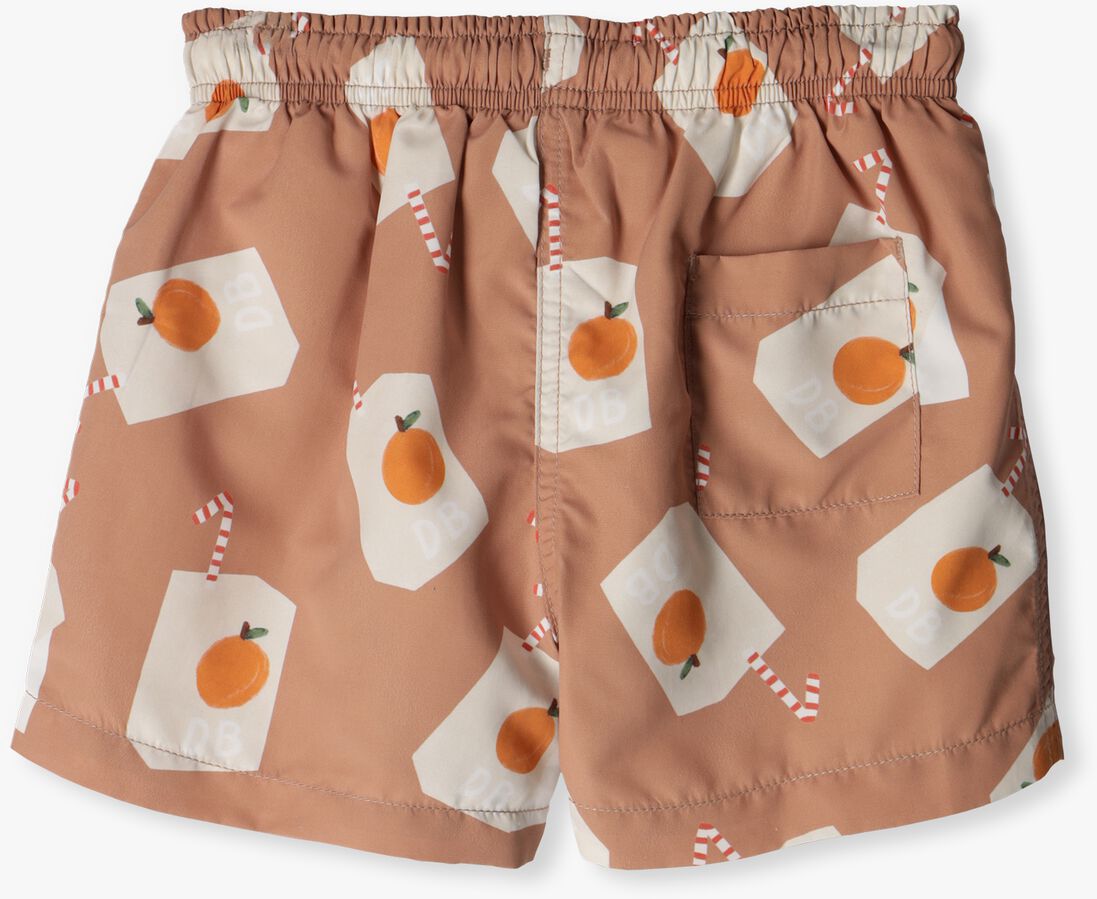 DAILY BRAT roze daily brat  drizzle juice swim shorts