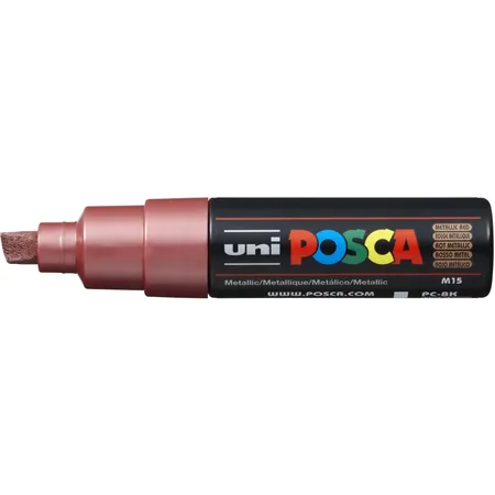 Posca Marker UNI POSCA PC-8K rot metallic