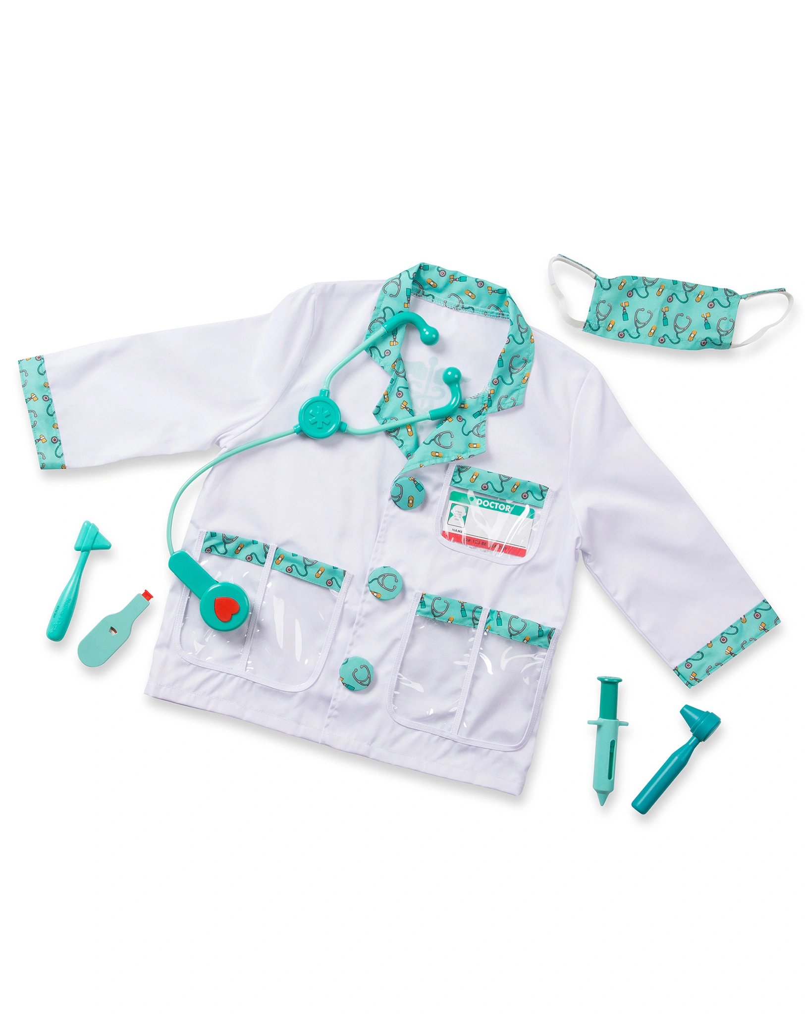Kostüm-Set ARZT 7-teilig