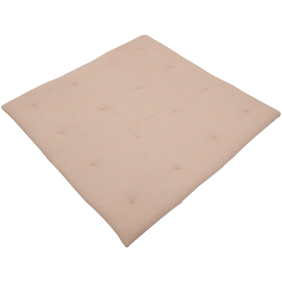 Ullenboom Krabbeldecke & Laufgittereinlage Waffelpiqué 100X100 cm Sand