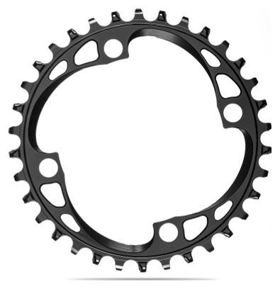 Plateau Rond AbsoluteBlack Premium Chainring Mono 104/4 BCD 12 V Noir