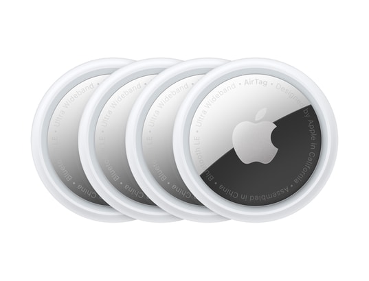 APPLE - Tracker bluetooth AirTag lot de 4 - MX542ZM