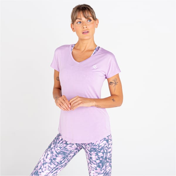 SFS107_T-shirts DARE 2B VIGILANT TEE W LUPINELAVNDR