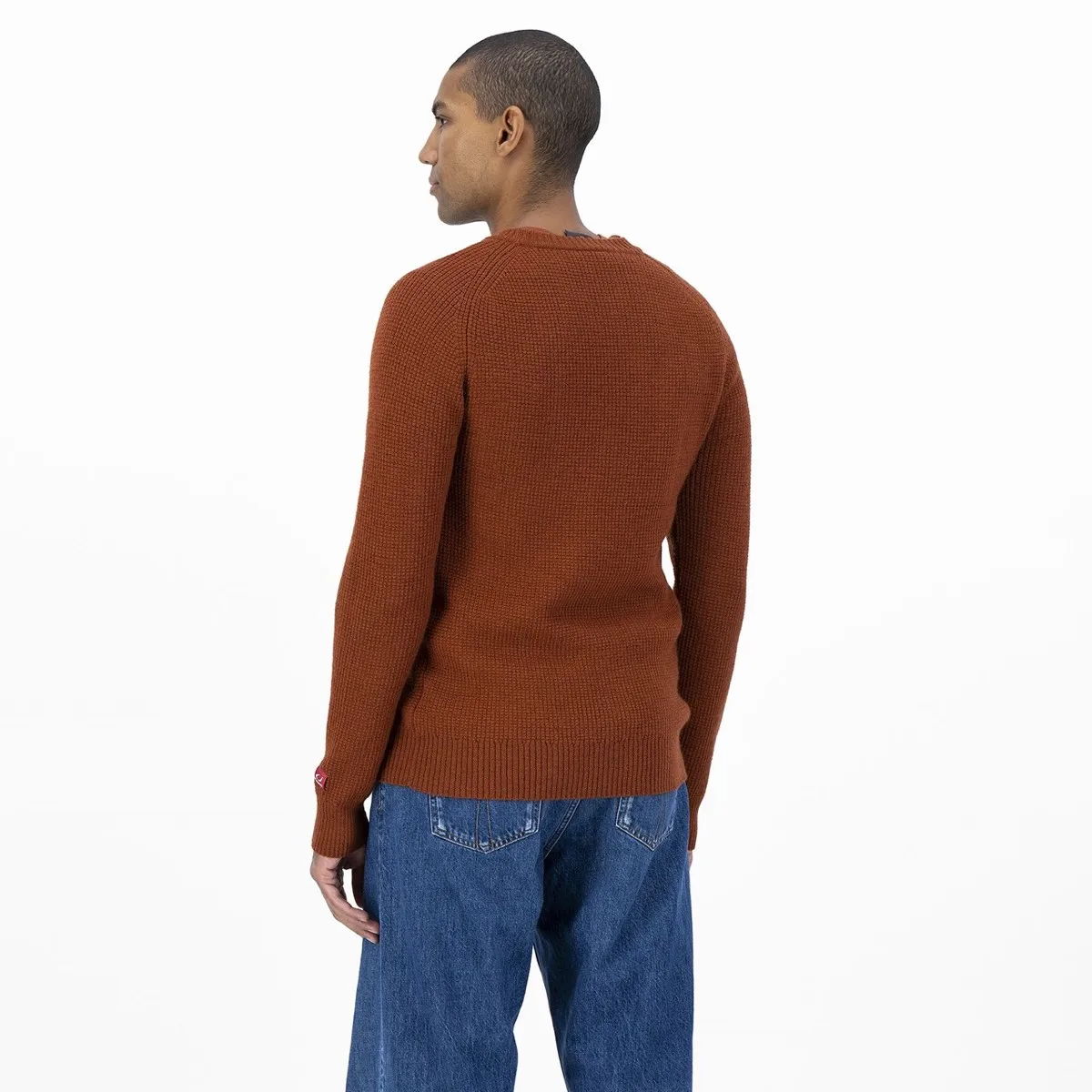 Ulvang Men's Rav Kiby Roundneck Arabian Spice/Grey Melange