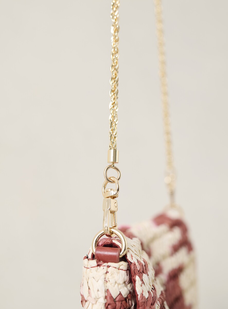 PETITE MENDIGOTE<br>Tas em ráfia tie dye SAM