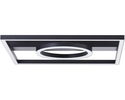LED plafondlamp 24 W 2700 lm 3000 KB 40 cm Maureen zwart