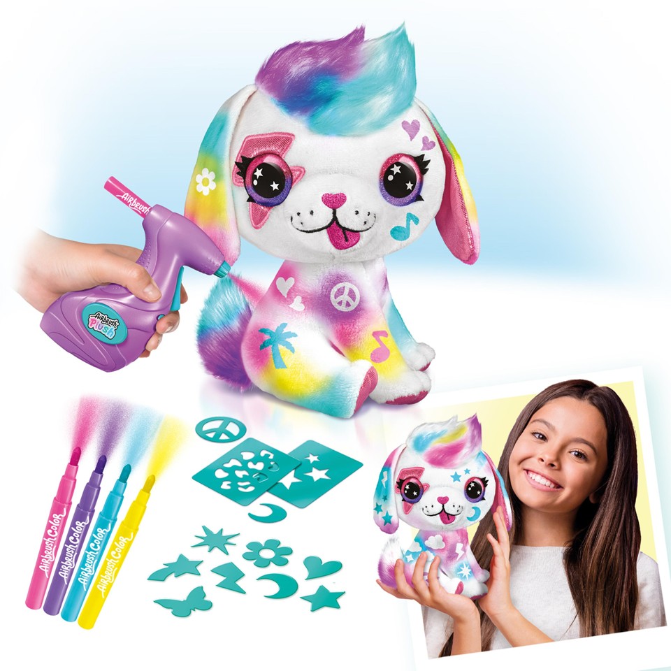 Airbrush Plush - Hundehvalp