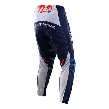 Pantalon cross TroyLee design GP PRO PARTICAL YOUTH - Bleu / Orange