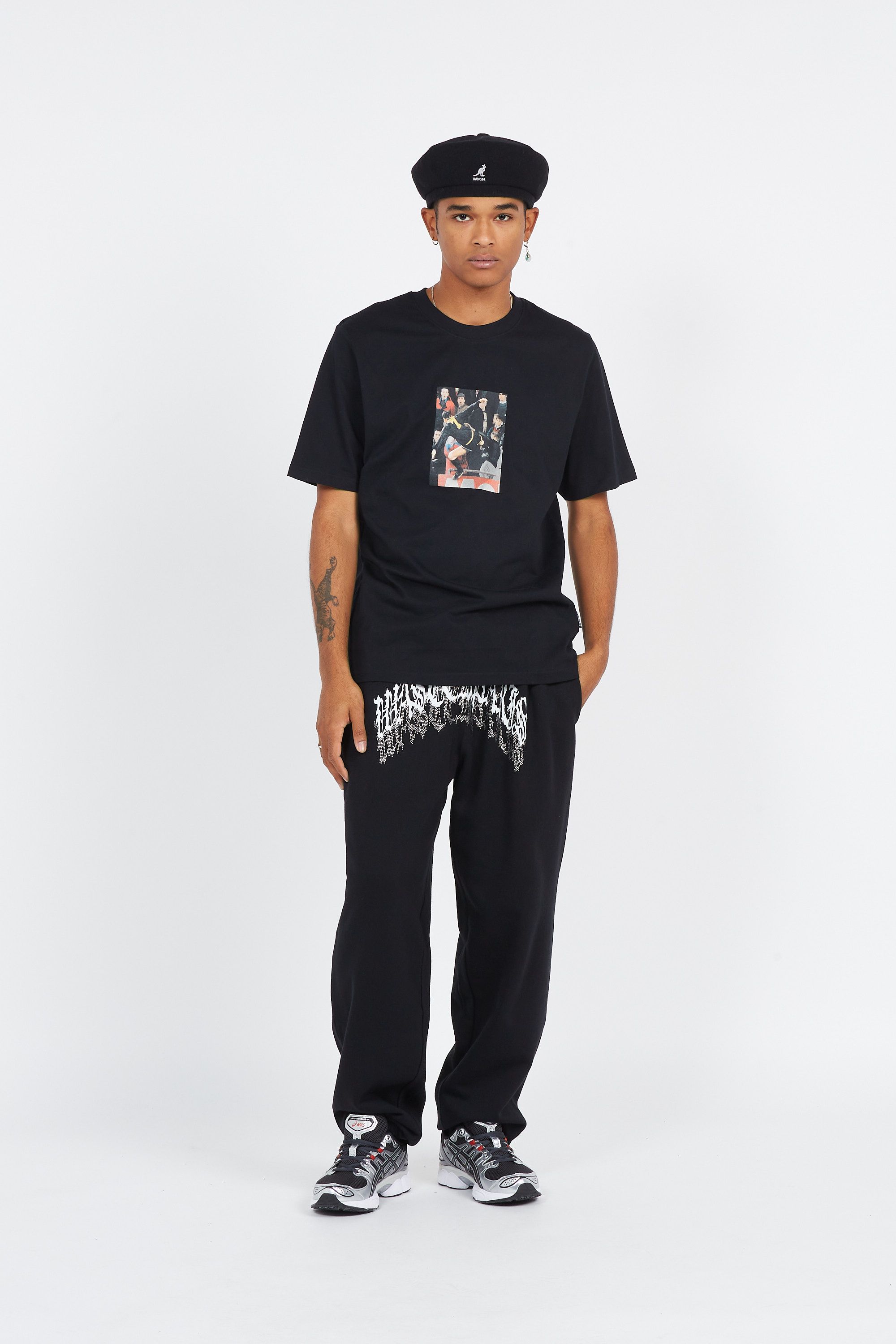 WASTED T-shirt T-SHIRT KICK Noir