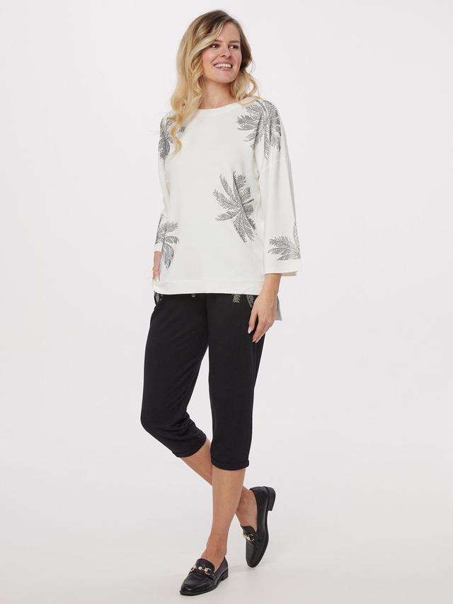 Edelshirt Palmenmotiv