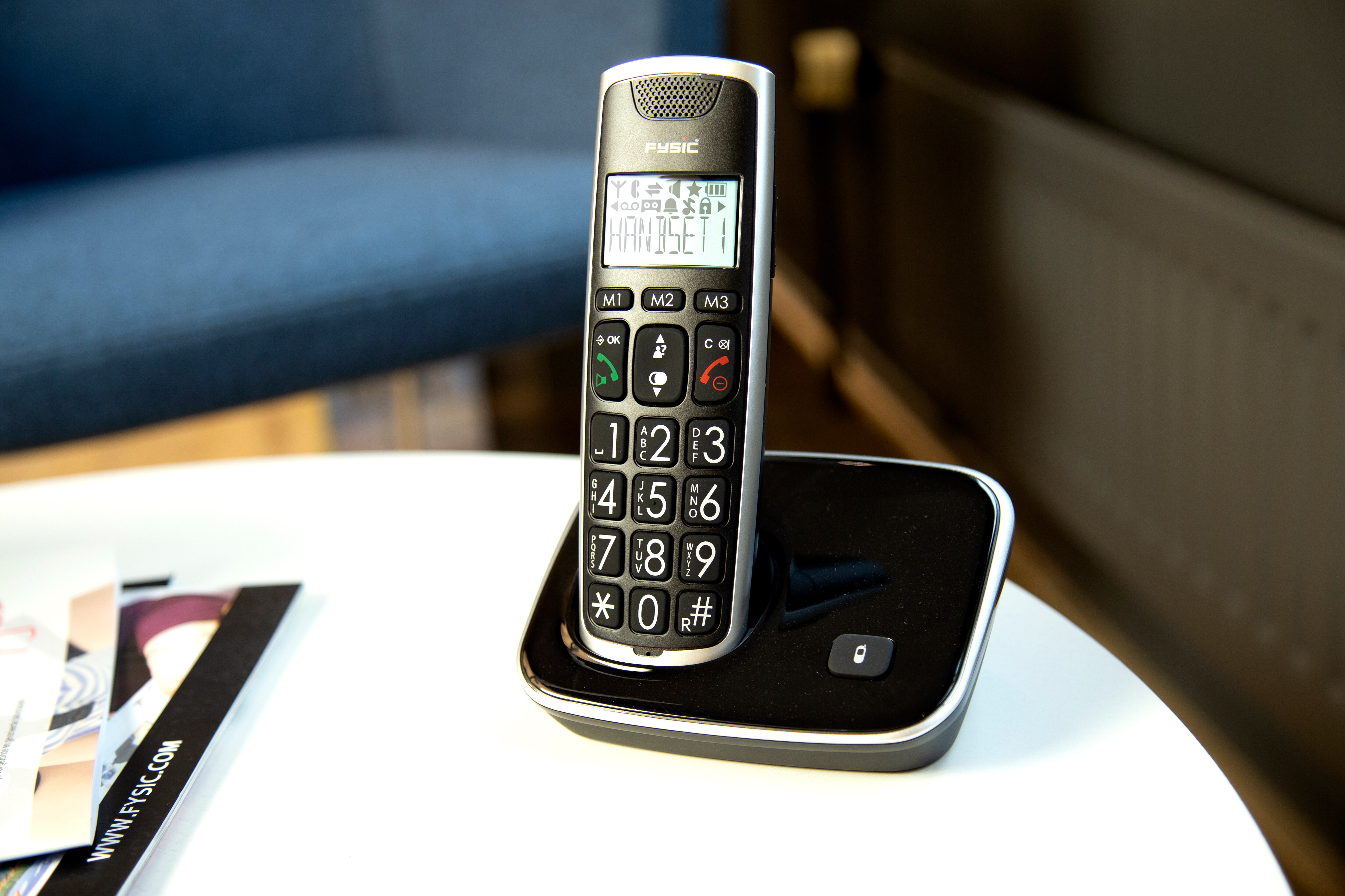 Fysic DECT-Telefon für Senioren FX-6020 mit große Tasten und 2 Mobilteilen