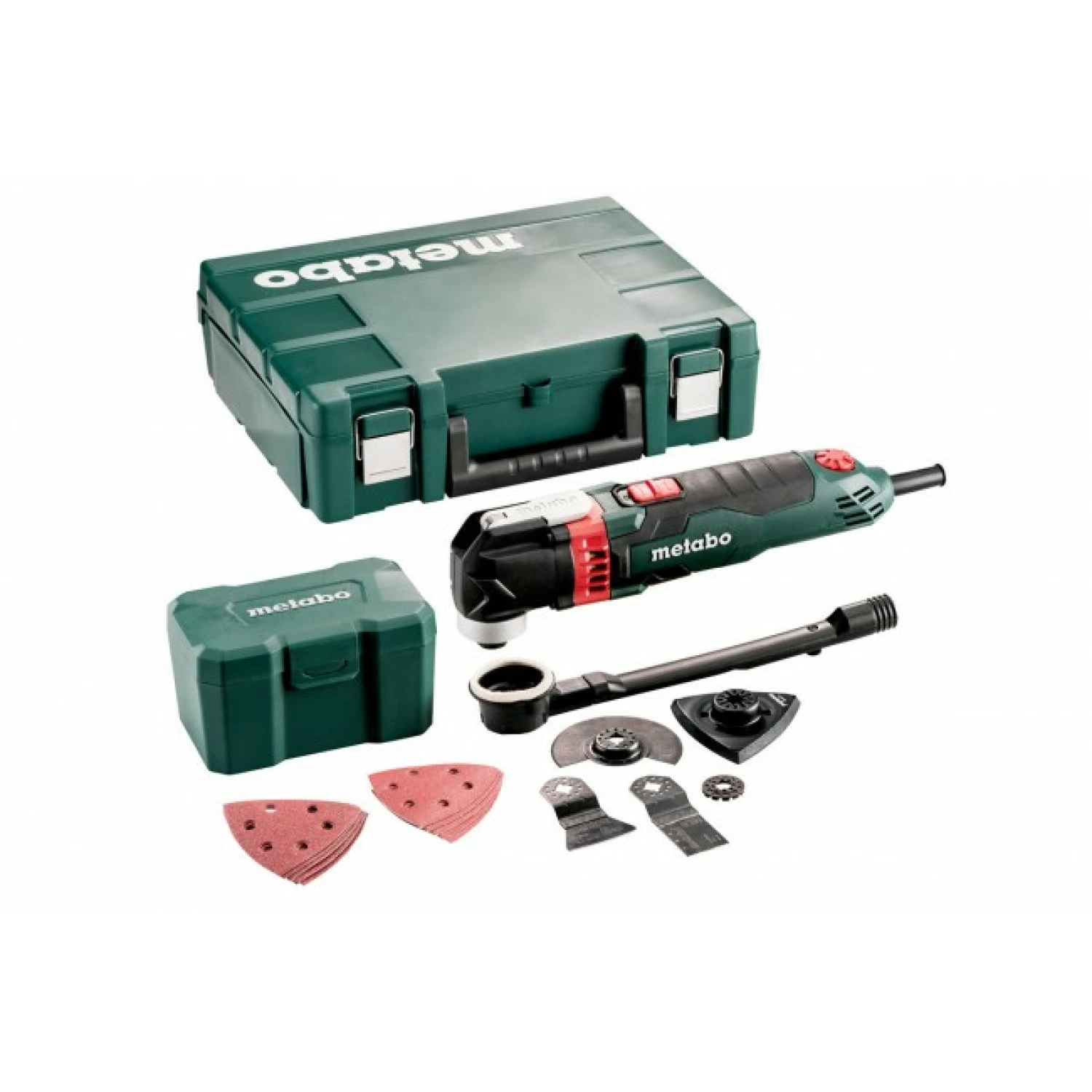 Metabo MT 400 Quick Multitool   16 delige accessoireset in koffer - 400W