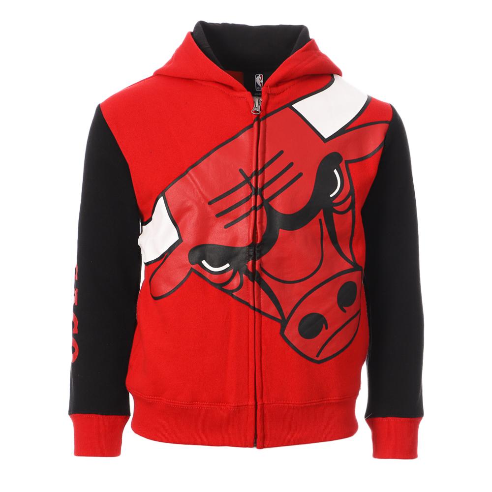 NBA Sweat Zippé Rouge Garçon NBA Chicago Bulls