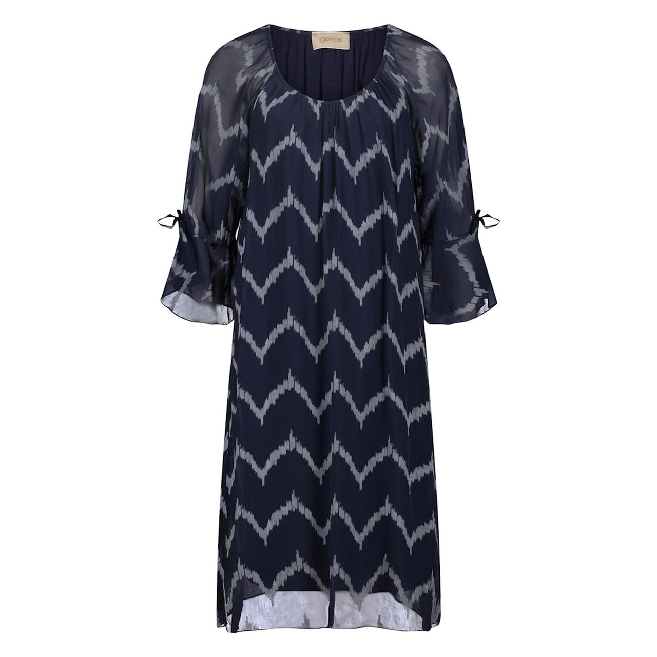 Cartoon Kleid Kurz 3/4 Arm