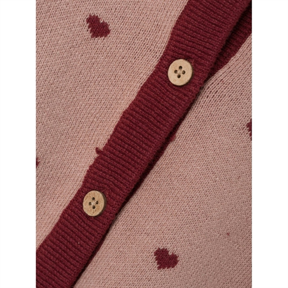 Nougat Saran Strik Cardigan - Lil'Atelier