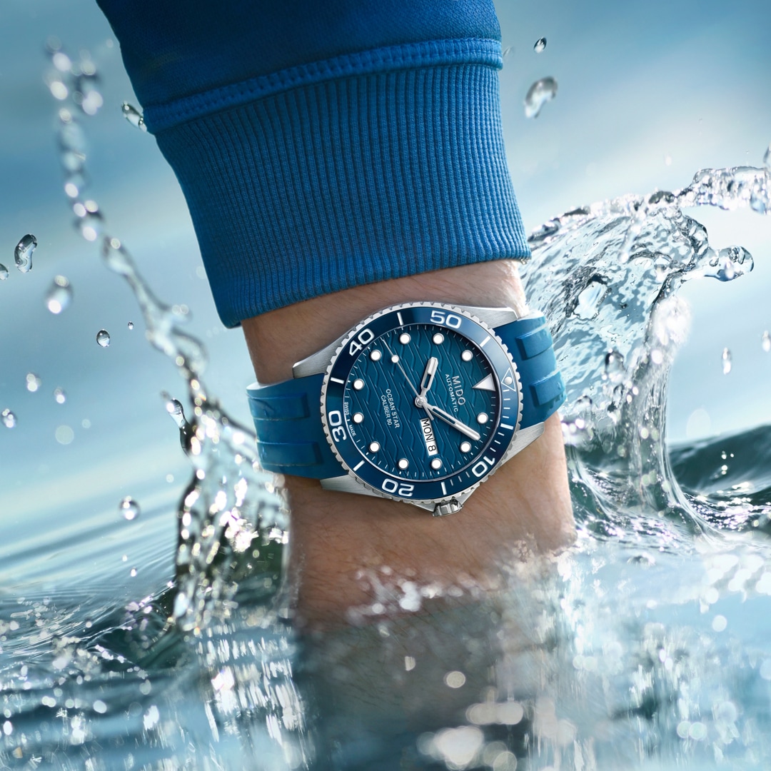 Mido Ocean Star 200C Automatik Blau