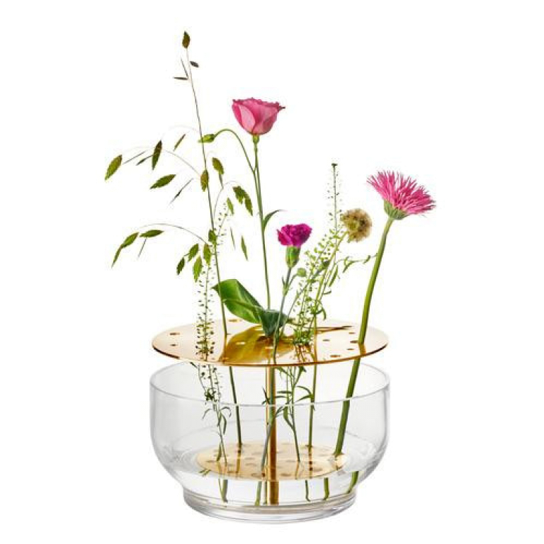 Fritz Hansen Ikebana vaas large brass