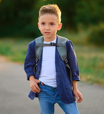 Crazy Safety Kindergartentasche - Shark - Grau