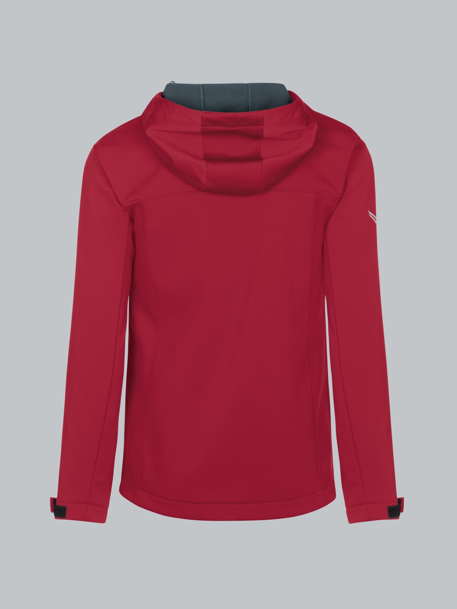 Klassische Softshell–Kapuzenjacke Rubin