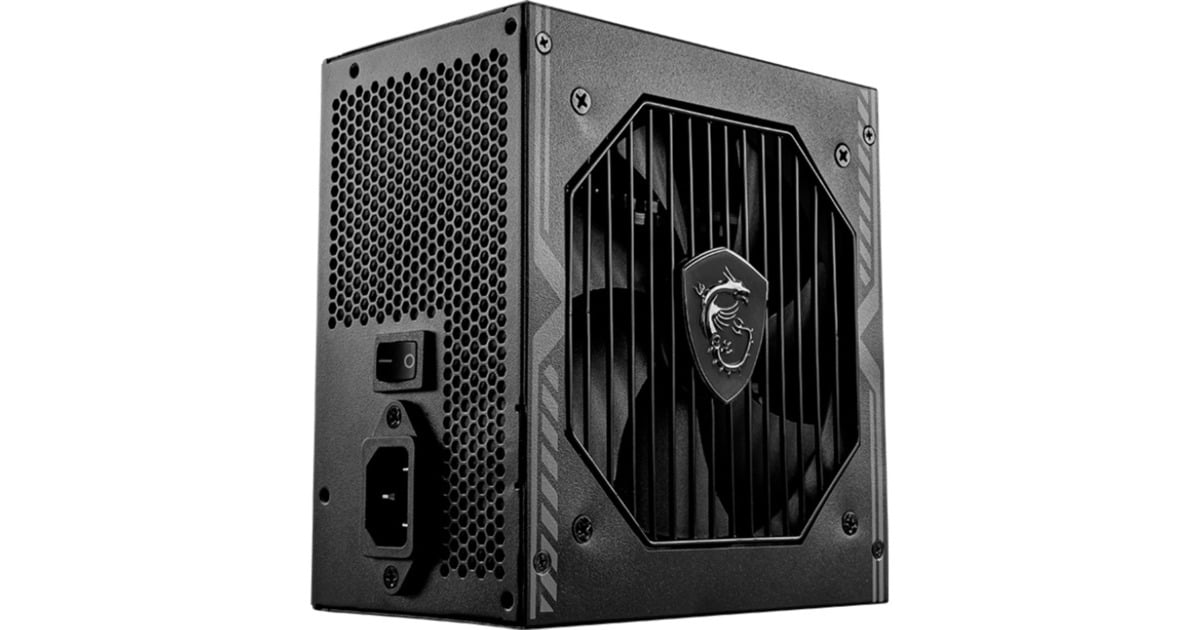 MSIMAG A750BN PCIE5 750 watt voeding   (Zwart, 2x PCIe)