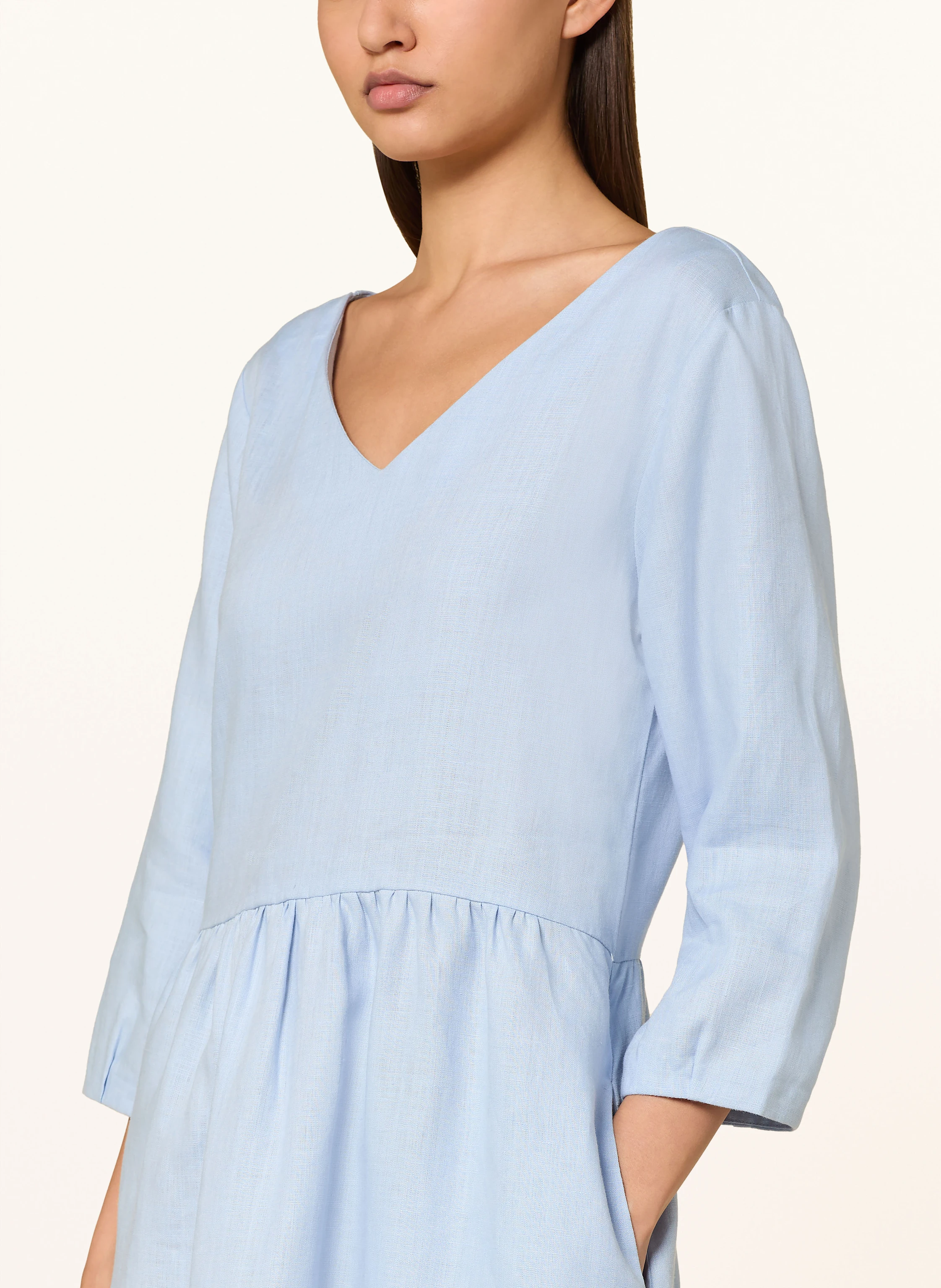 lilienfels Leinenkleid mit 3/4-Arm