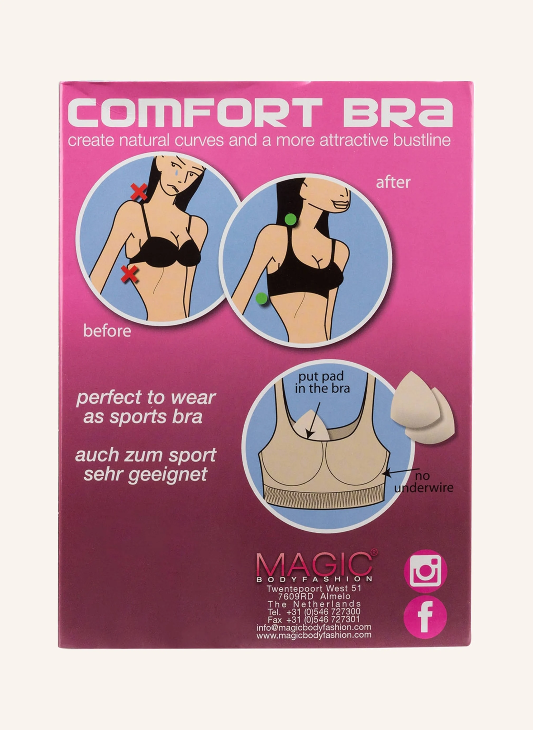 MAGIC Bodyfashion Bustier COMFORT BRA