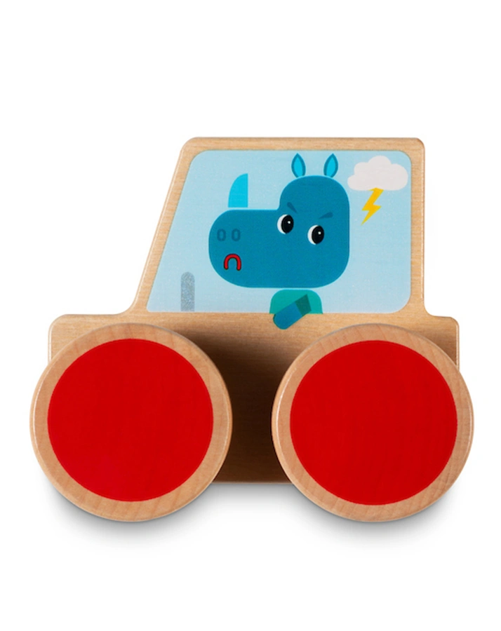 Holz-Bauset AUTO 10-teilig