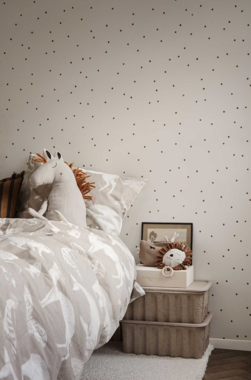 Ferm Living Dot behang Off-White