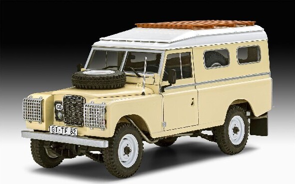 Revell - Land Rover Series III Lwb Modelbil Byggesæt - 07056