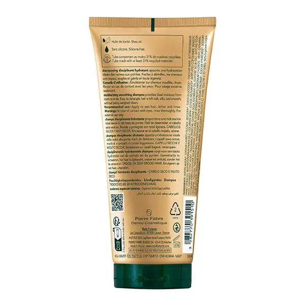 Shampoo Hidratante e Disciplinador com Manteiga de Karité Sublime da René Furterer 200ml