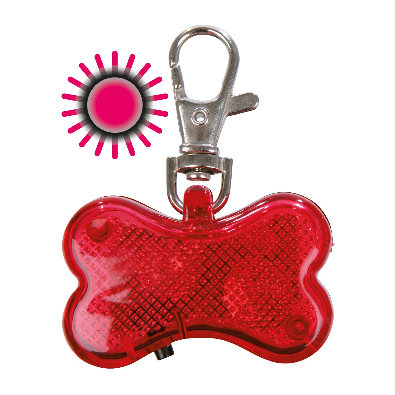 Trixie Flasher 4,5×3 cm, rot