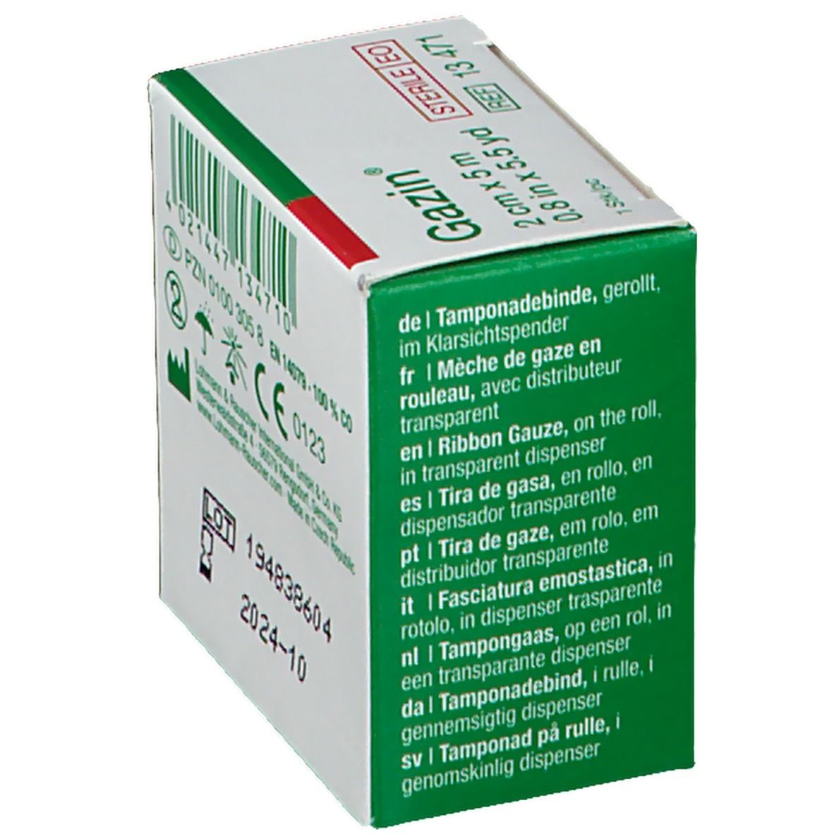 Gazin® Tamponadebinden steril 2 cm x 5 m