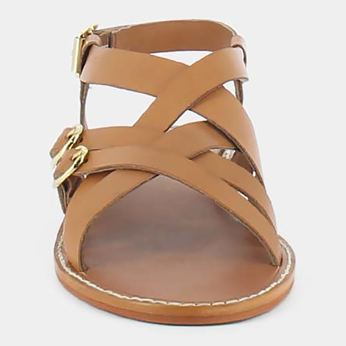Jonak Sandales en Cuir Woury camel