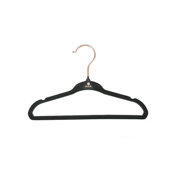 Puck Kledinghanger - Antislip - 6 Stuks - Ecru