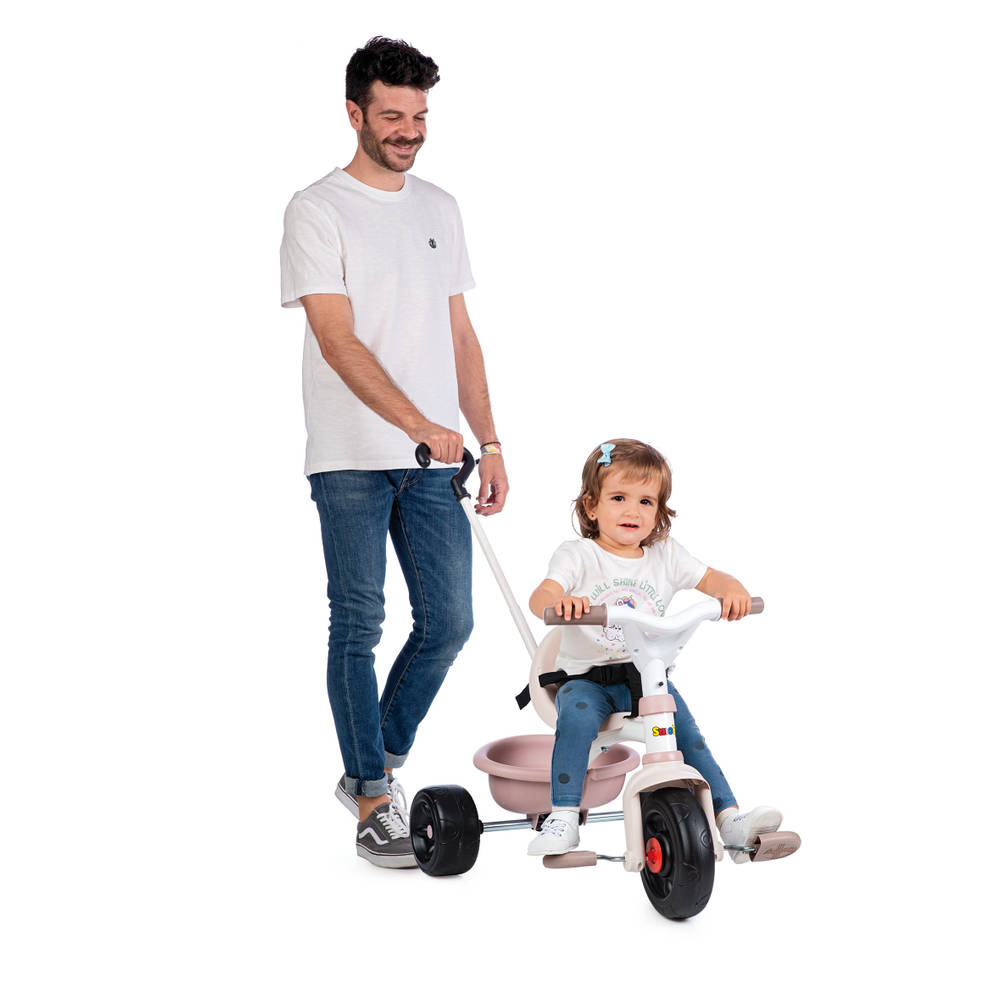 Smoby Be Fun driewieler - zachtroze