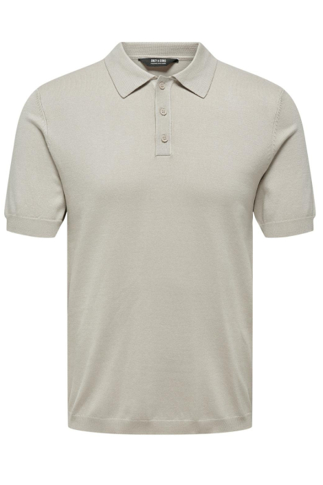 Only & Sons beige heren polo