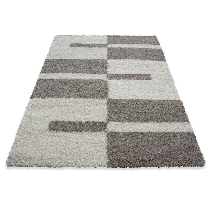 Hoogpolig vloerkleed - Gala Beige | Zachte en warme voeten