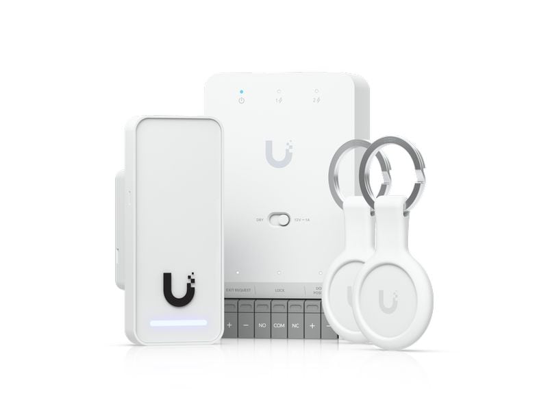 Ubiquiti Türcontroller G3 Starter Kit Ein einfaches All-in-One-Kit für UniFi Access, das für die Verwaltung einer einzelnen Tür mit einem Lesegerät konzipiert ist
