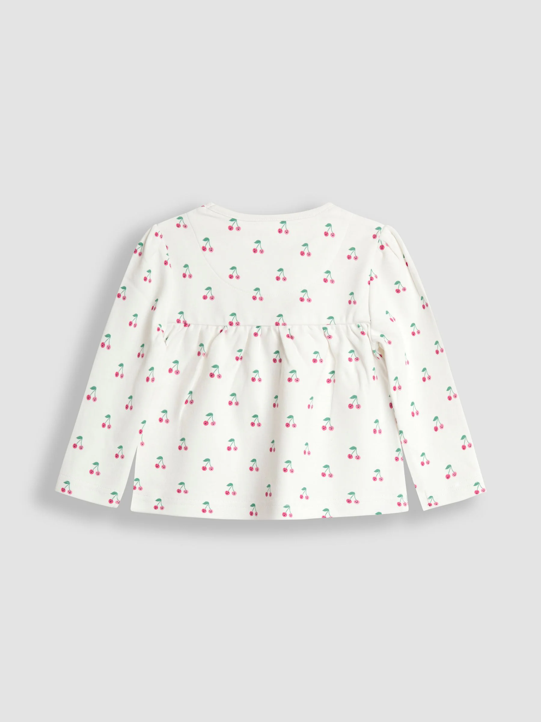 Roze kers - JoJo Maman Bébé 2 Pack Jersey Pyjamas