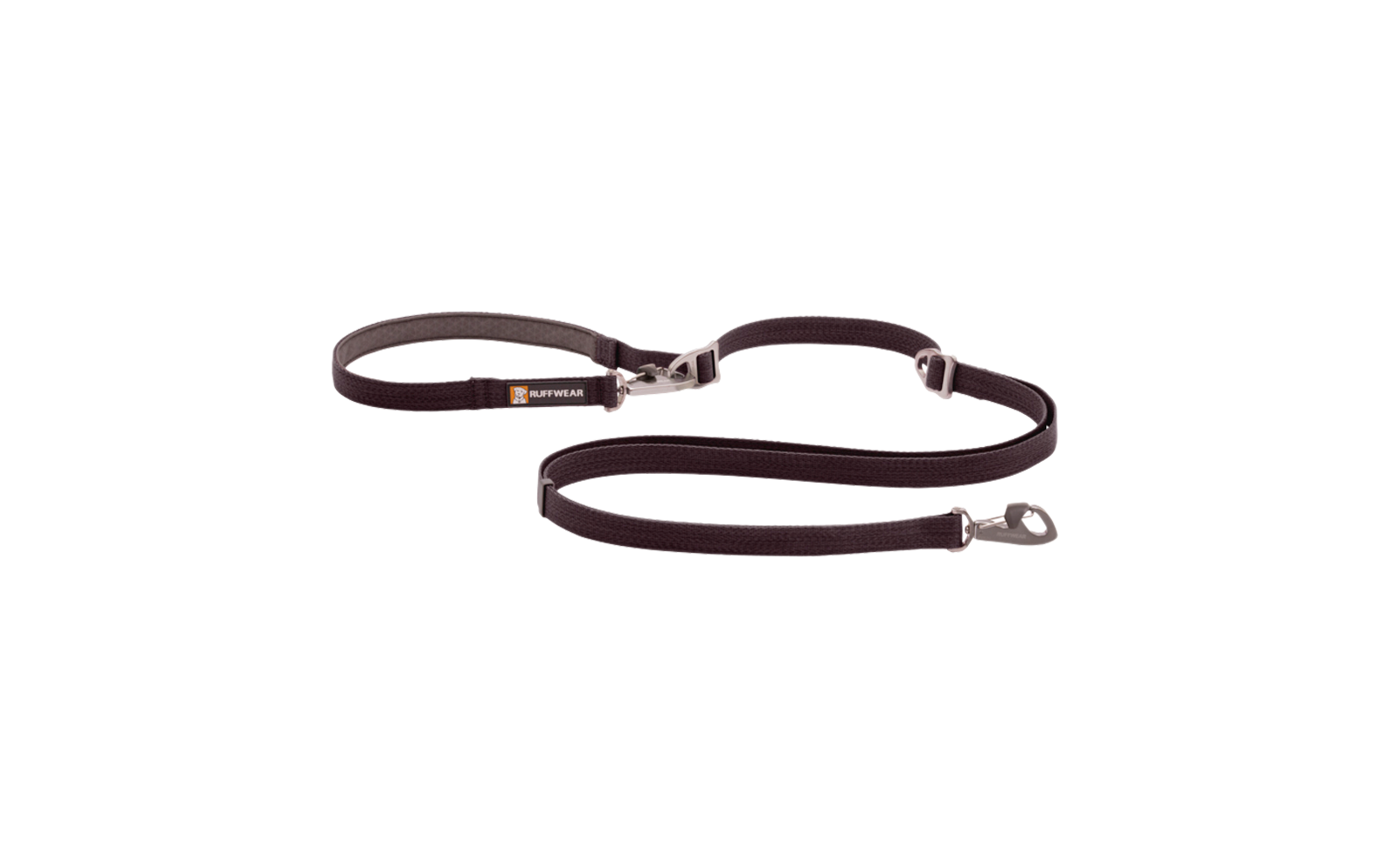 Ruffwear Switchbak Hundeleine mit Crux Clip längenverstellbar Red Sumac