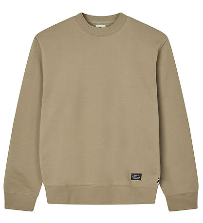 Mads N?rgaard Sweatshirt - Light Terry Solo - Sølver Sage