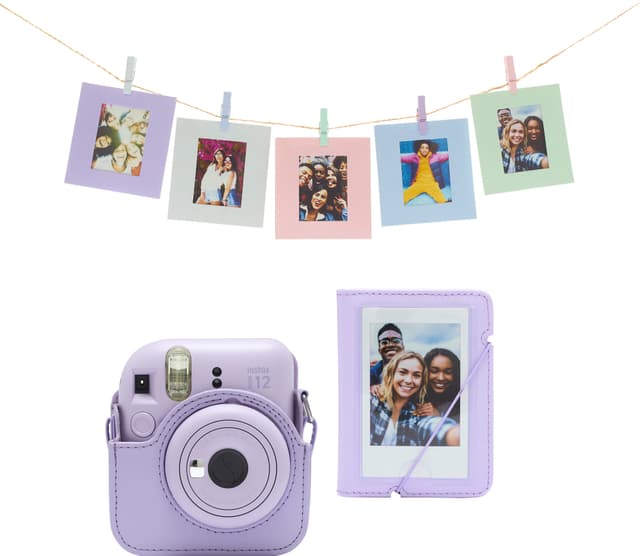 Fujifilm Instax Mini 12 tilbehørssæt (lilla)
