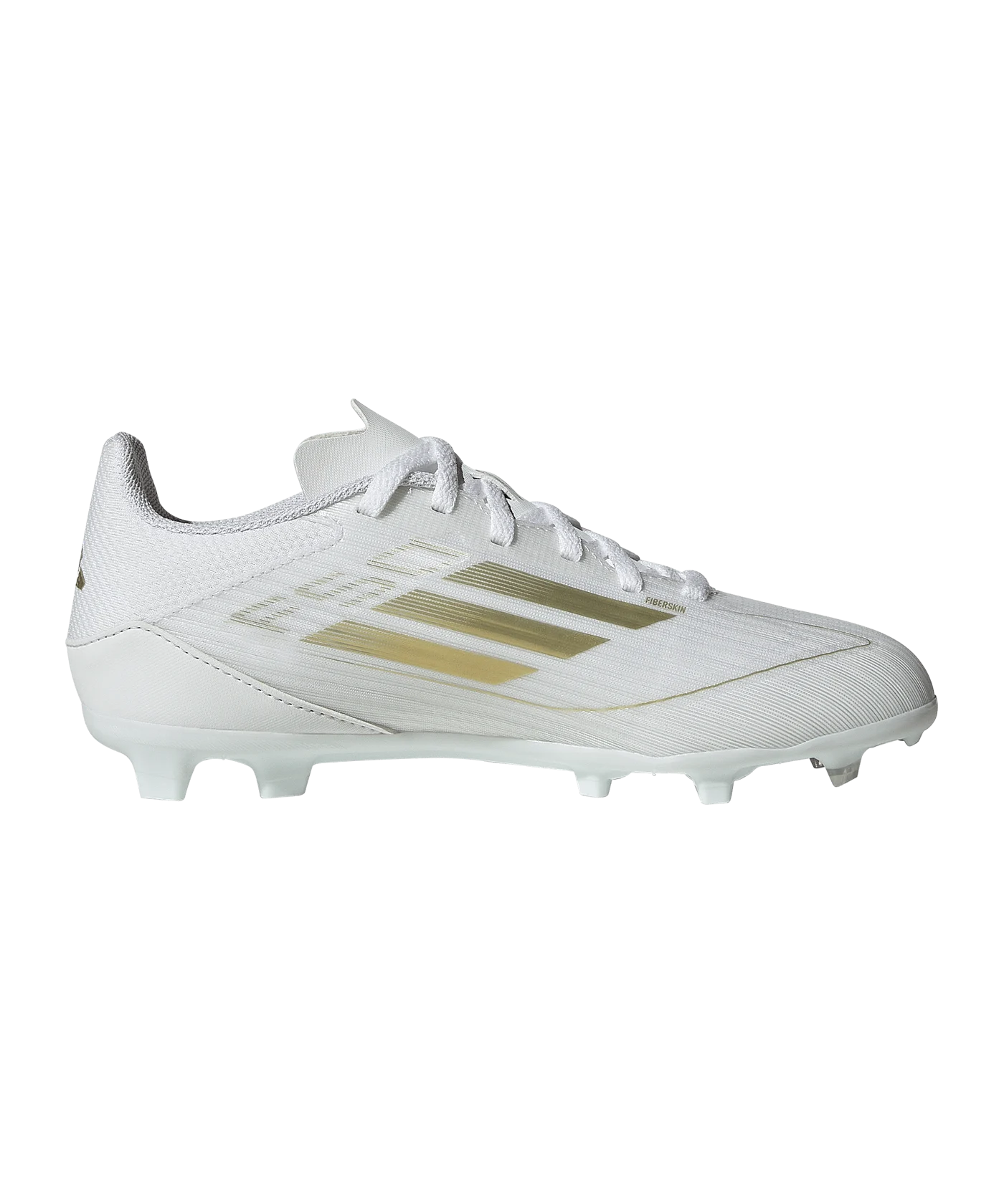 adidas F50 League FG/MG Kids Day Spark Weiss Gold