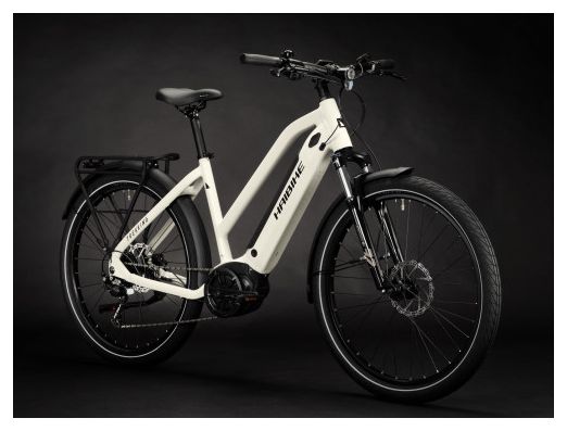 VTC Électrique Haibike Trekking 3 High Shimano Alivio 9V 500Wh 27.5'' Gris Clair