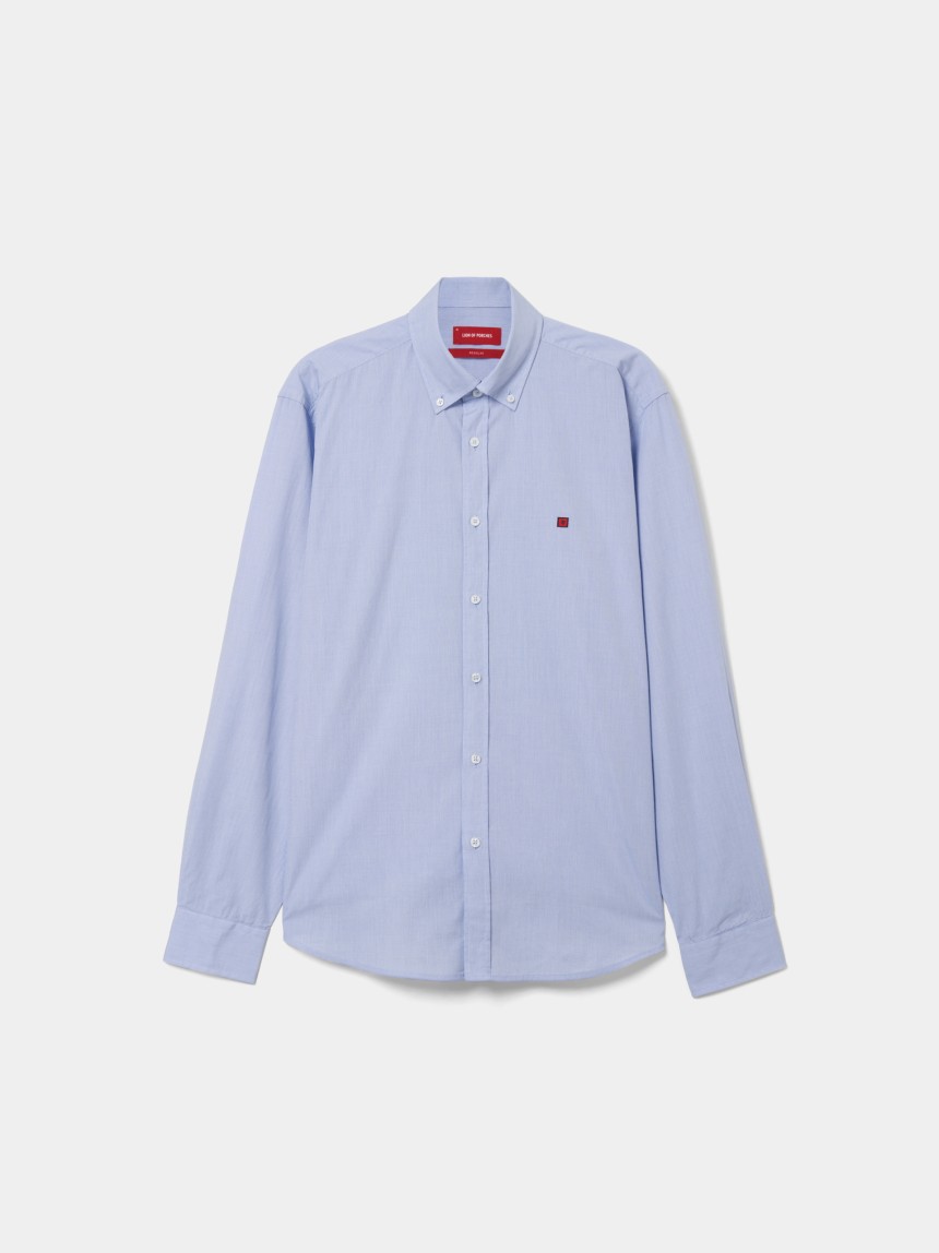 Camisa regular fit de algodão