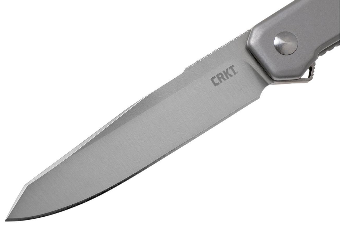 CRKT Facet Silver K230XXP zakmes, Ken Onion design