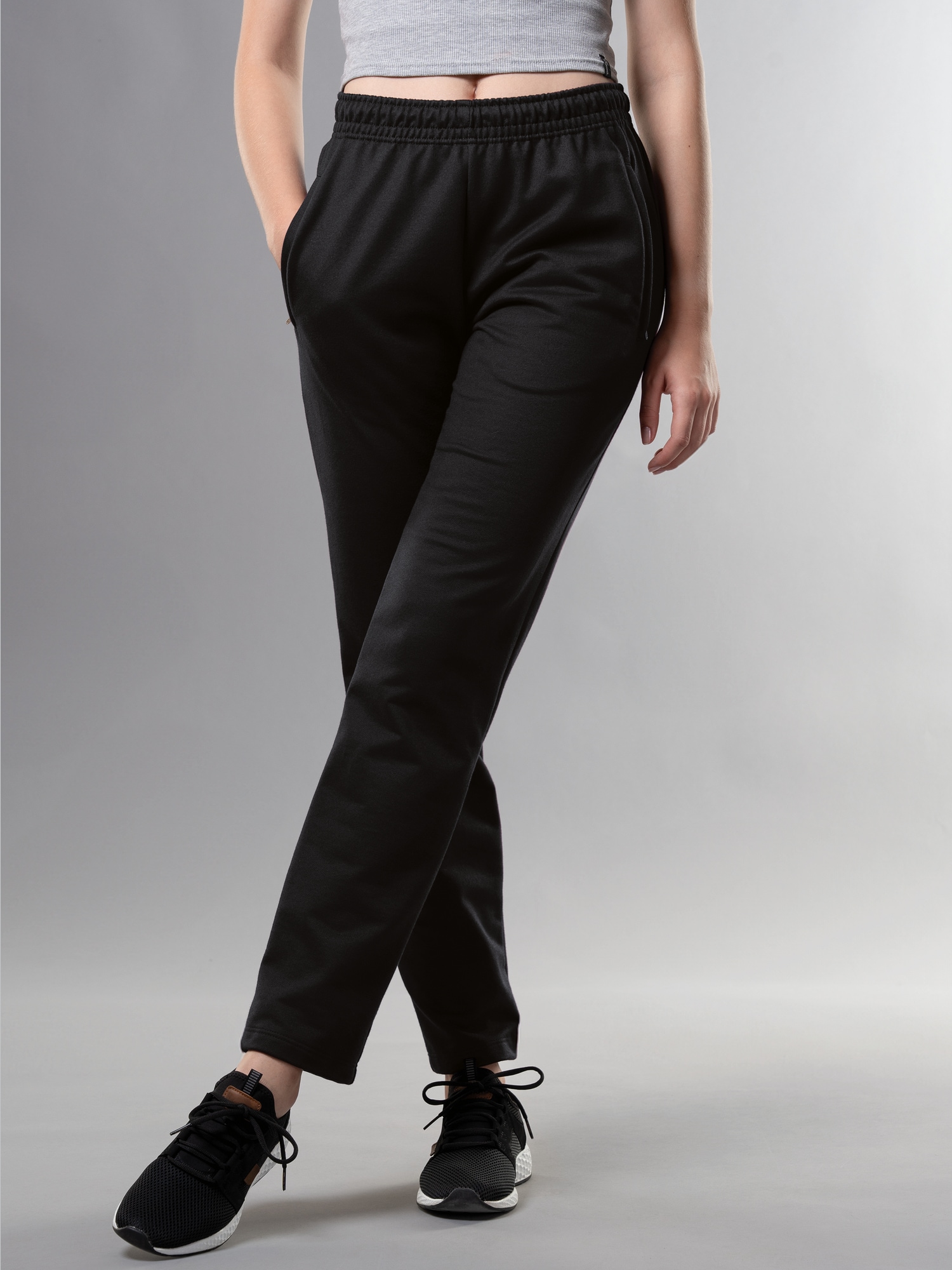 Freizeithose aus Sweat-Qualität Schwarz