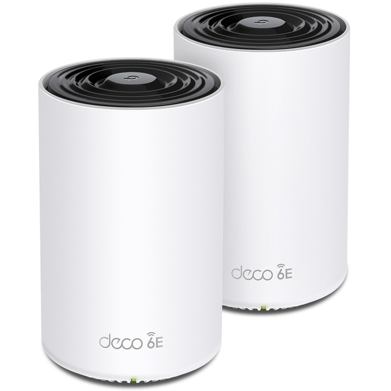 TP-Link AXE5400 Tri-Band Mesh Wi-Fi 6E System Deco XE75 Pro, 2 Stück, weiss