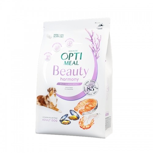 Ração para cães Optimeal Beauty Harmony Gentle Relaxing Effect Marine Cocktail